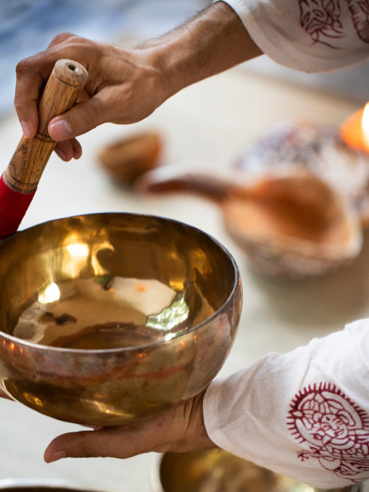 Energetic healing circle