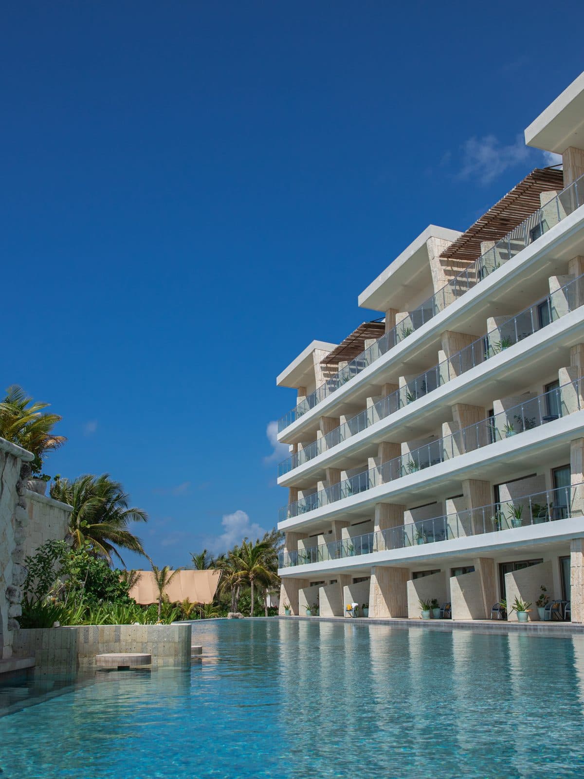 Ocean-facing suite at Palmaïa